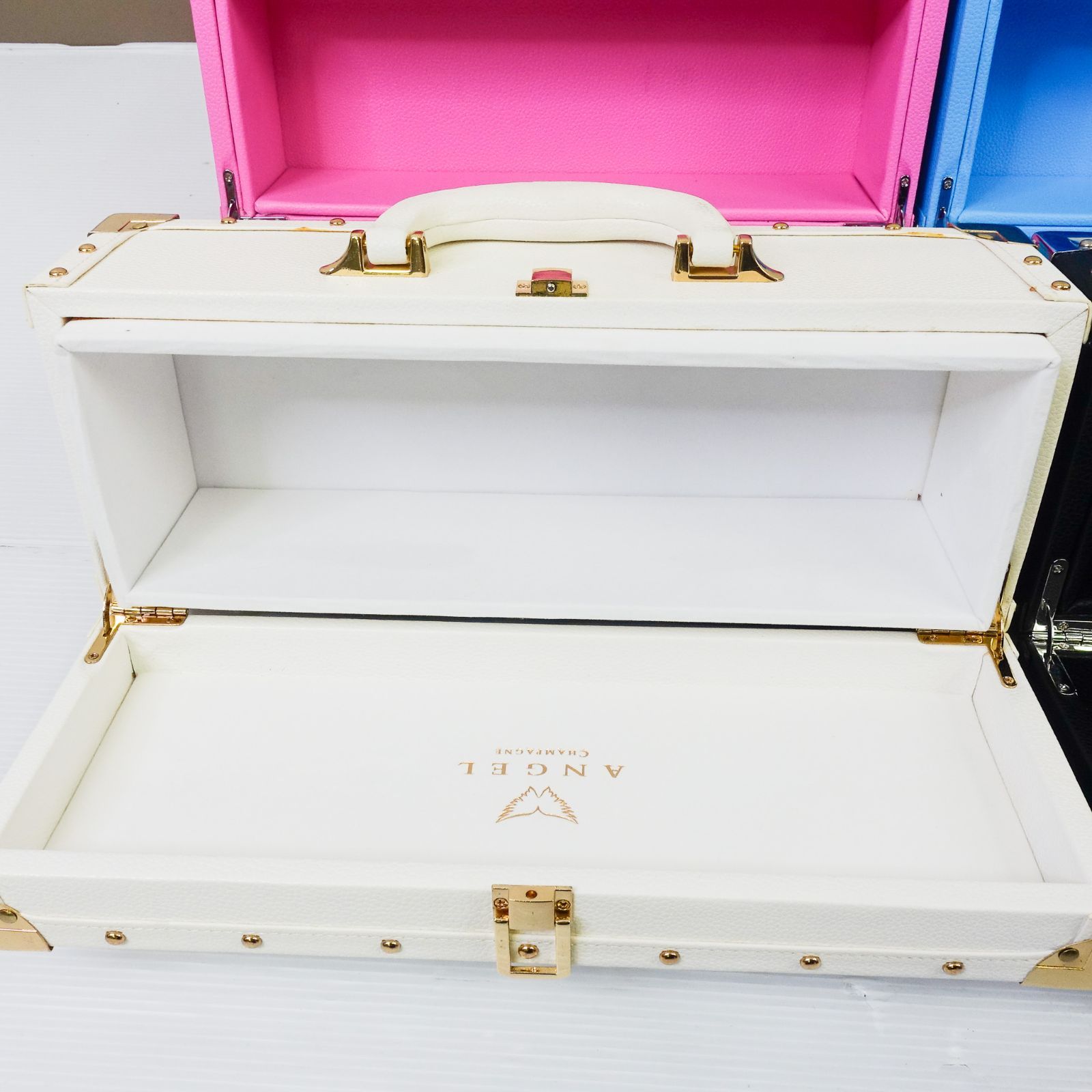 CO5550 ケースのみ ANGEL シャンパン 空箱 4点セット エンジェル 収納