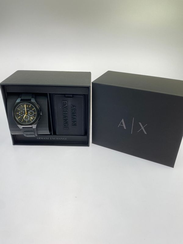 中古品】 ARMANI EXCHANGE アルマーニエクスチェンジ クロノグラフ