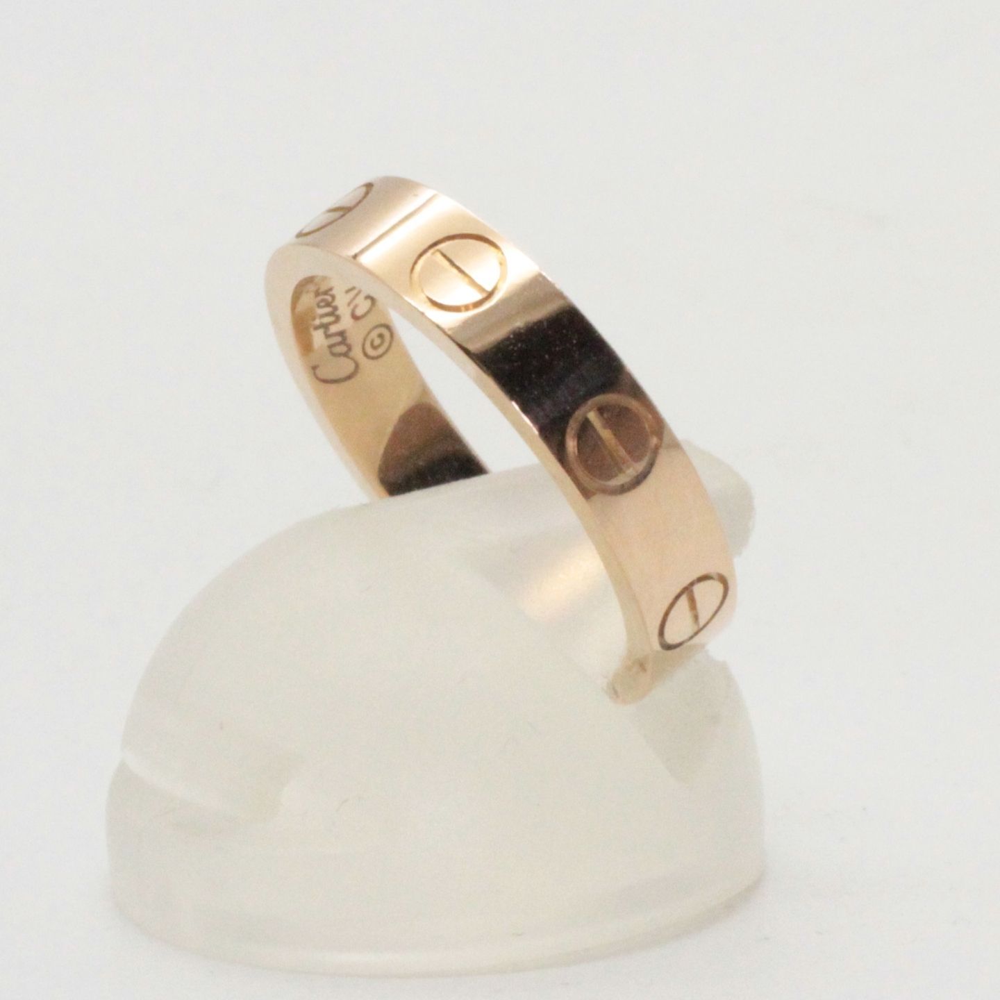 カルティエ ミニラブリング750/K18PG【美品】 - メルカリ
