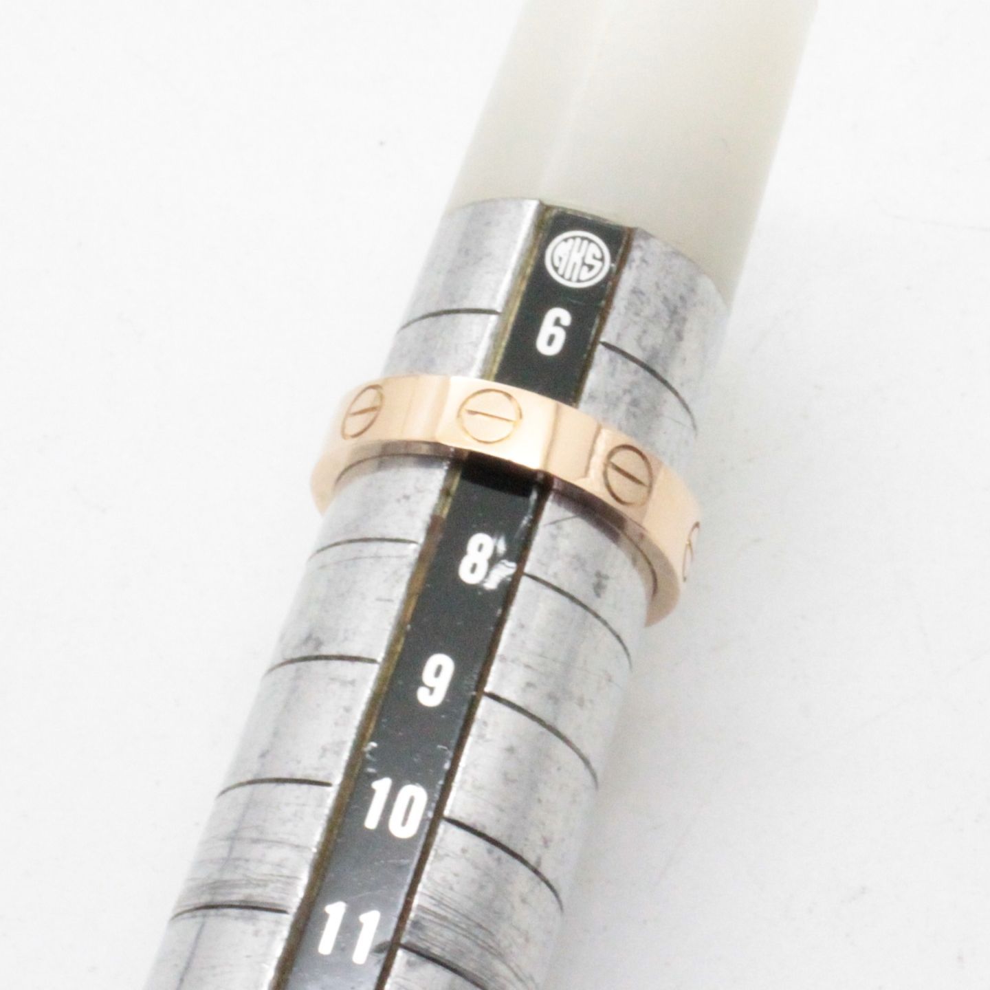 ☆美品☆カルティエ ミニラブリング #55 750PG 証明書付 カルティエ ミニラブリング750/K18PG【美品】 - メルカリ