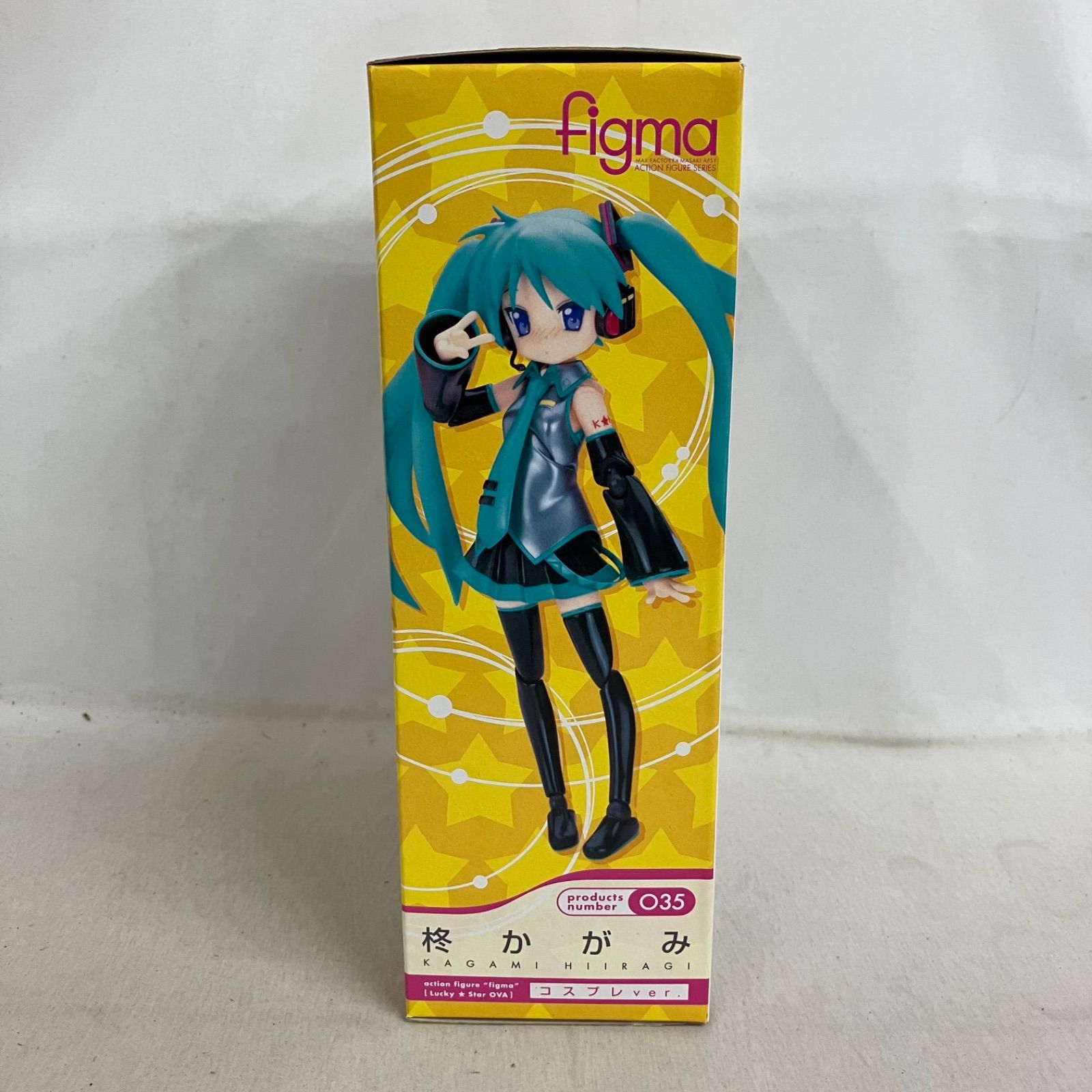 未開封 らきすた 柊かがみ figma 035 コスプレ フィギュア SF6227 c107