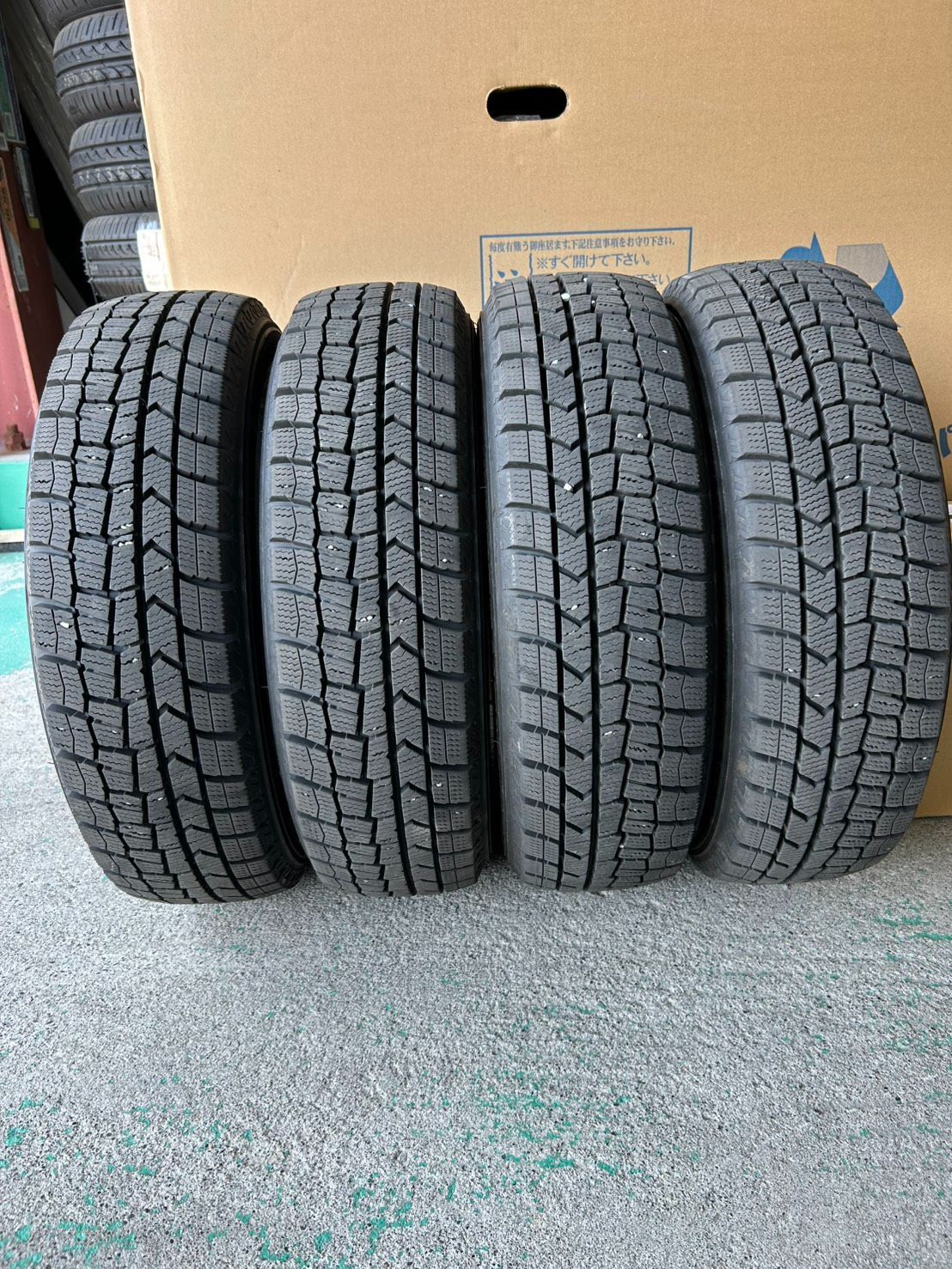 2025年製 DUNLOP WINTER MAXX WM02 155/65R13 73Q スタッドレス 4本