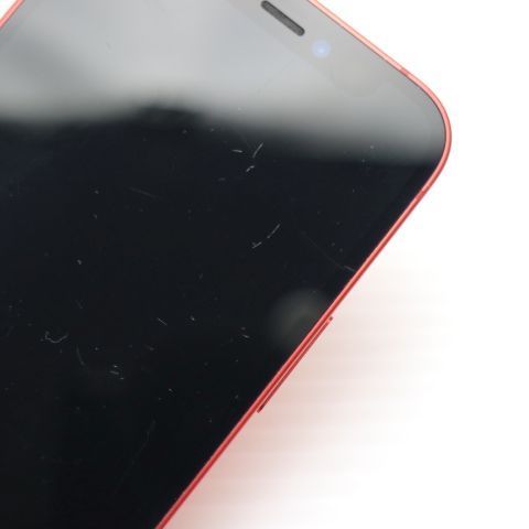 美品 SIMフリー iPhone12 mini 64GB レッド 即日発送 スマホ 白ロム