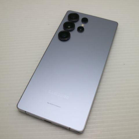 新品同様 SIMフリー Galaxy S25 Ultra 256GB チタニウムシルバーブルー