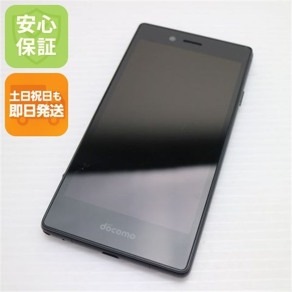 超美品 MO-01J MONO ブラック 即日発送 スマホ DoCoMo ZTE 本体 白ロム