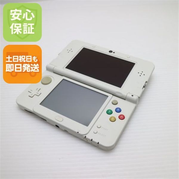 良品中古 Newニンテンドー3DS ホワイト 即日発送 game 任天堂 本体 土日祝発送OK 04000