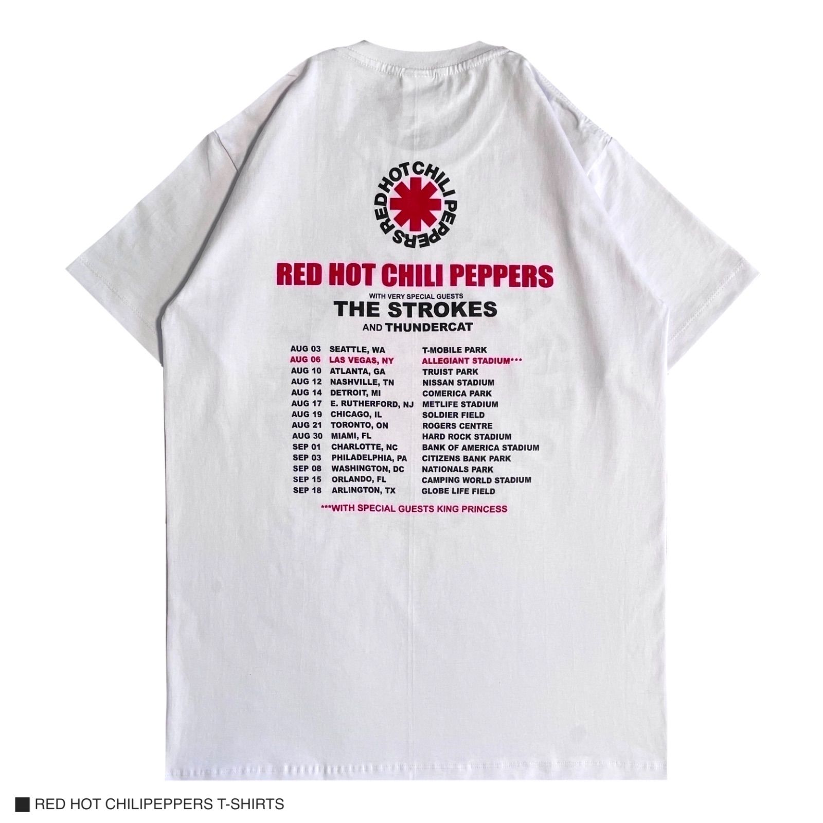 レッドホットチリペッパーズ レッチリ 半袖 Tシャツ バンドTシャツ