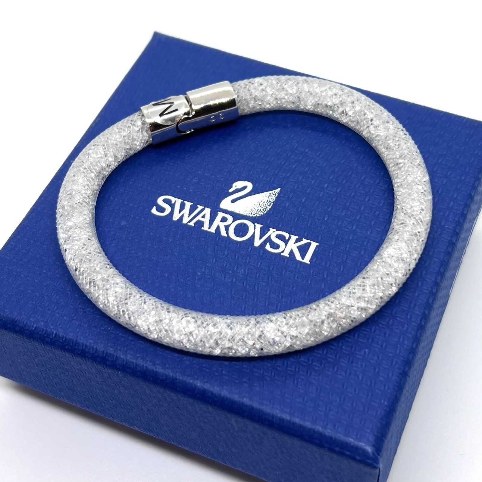 極美品☆ SWAROVSKI スワロフスキー ブレスレット スターダスト M 