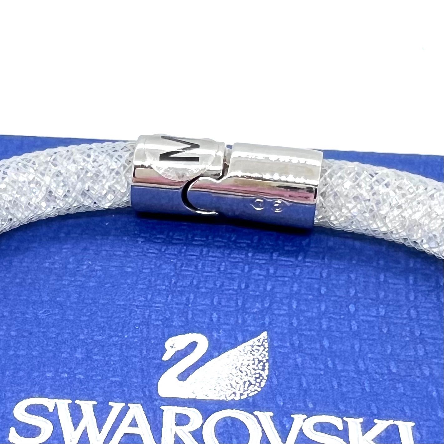 極美品SWAROVSKIスワロフスキー ブレスレット エミリー クリスタル高 