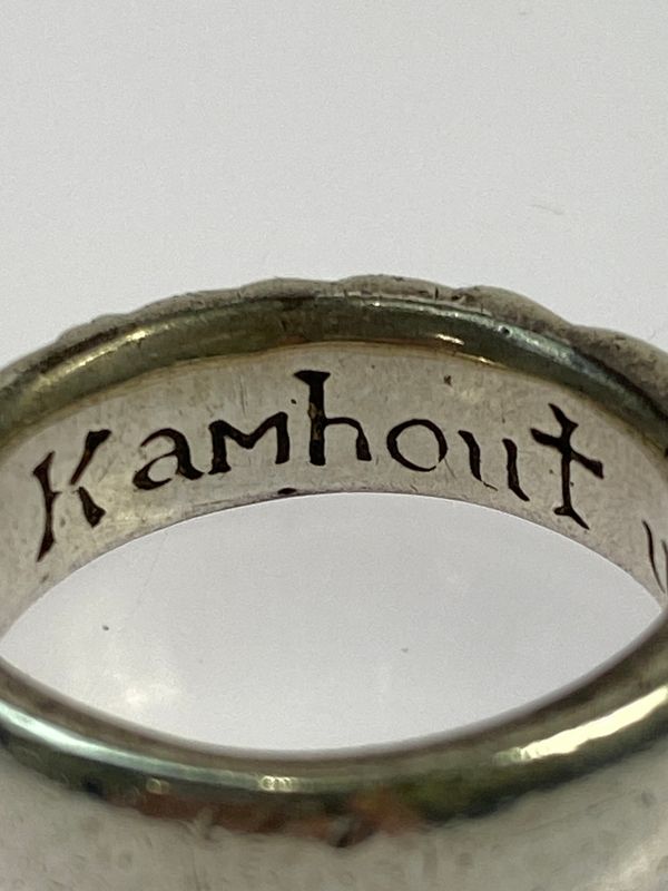 中古品】 LEONARD KAMHOUT レナードカムホート LOVE BITE RING ラブ