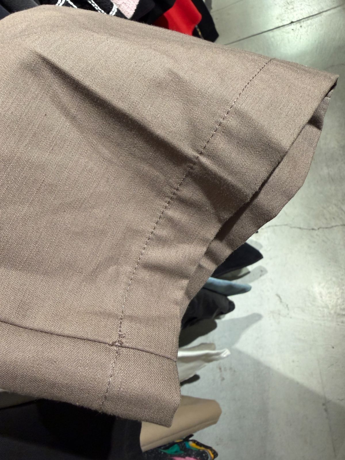 Sacai (サカイ) 25SS ×WTAPS Cotton Back Satin Pants 02 ダブル
