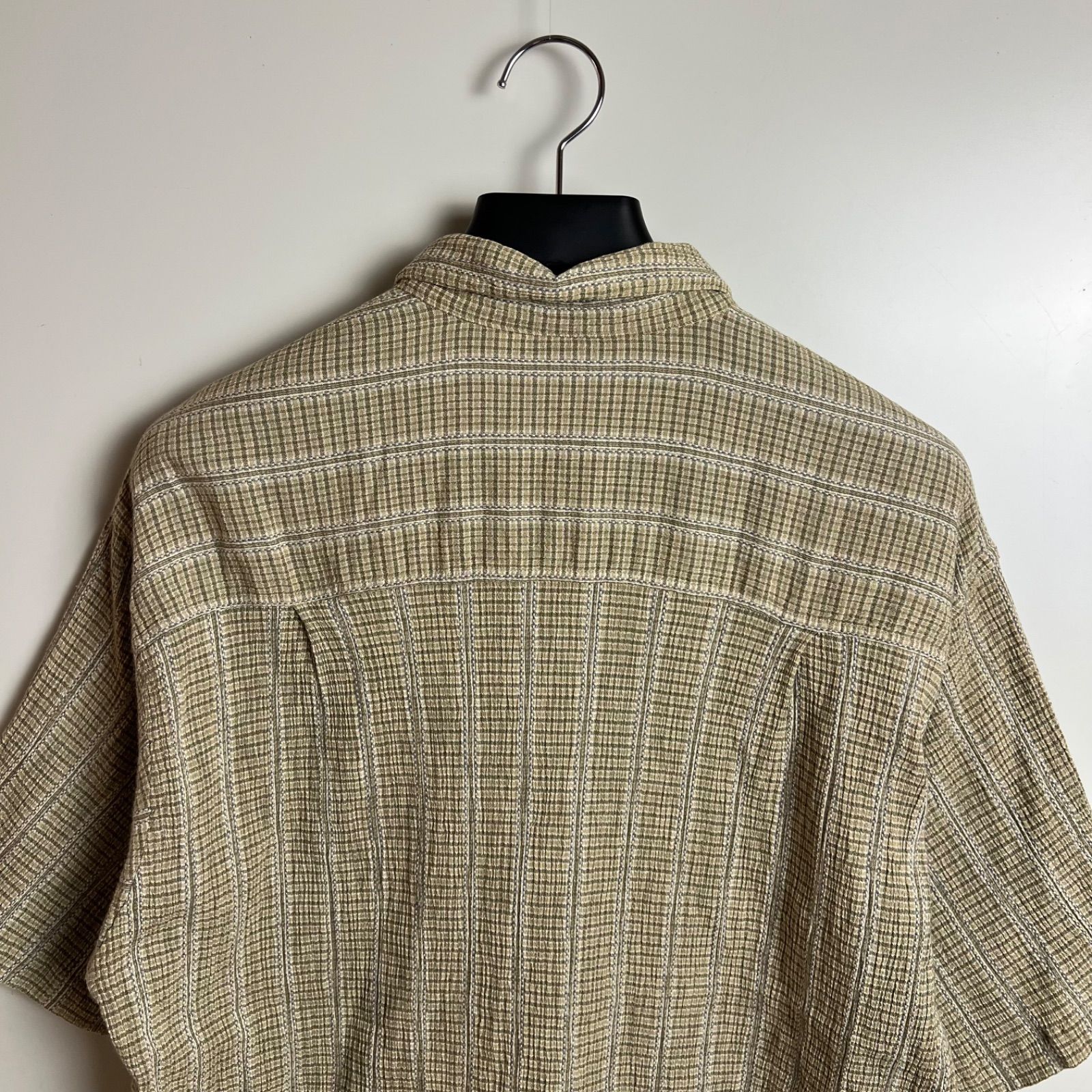 PATAGONIA 2001ss Portugal vintage organic S/S shirts L 52917