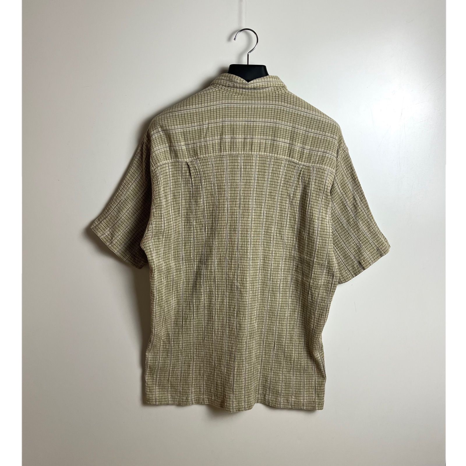 PATAGONIA 2001ss Portugal vintage organic S/S shirts L 52917