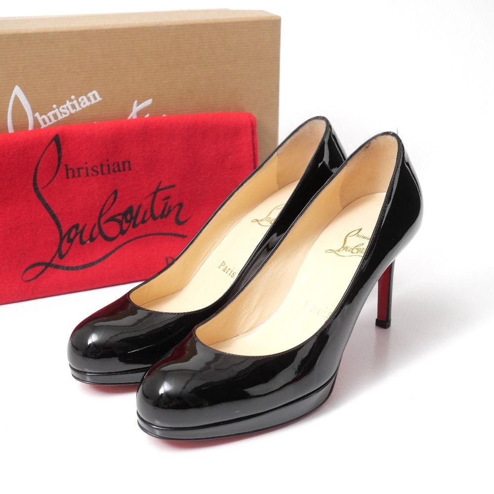 □美品□Christian Louboutin クリスチャンルブタン NEW SIMPLE PUMP