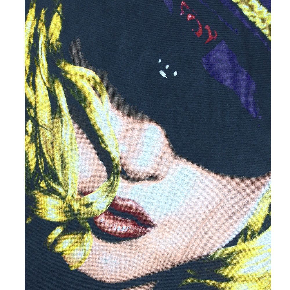459 MADONNA マドンナ Tシャツ 美品 USA製 ブラック バンドT THE