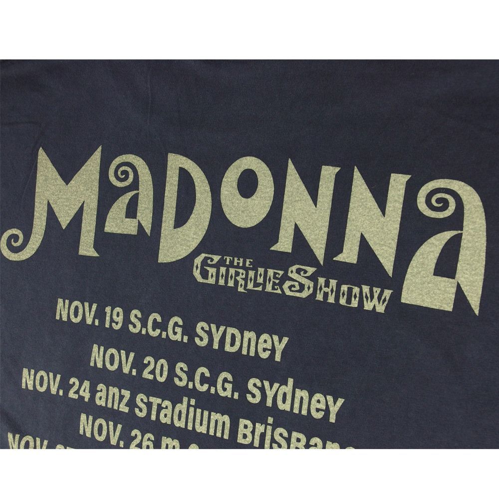 459 MADONNA マドンナ Tシャツ 美品 USA製 ブラック バンドT THE