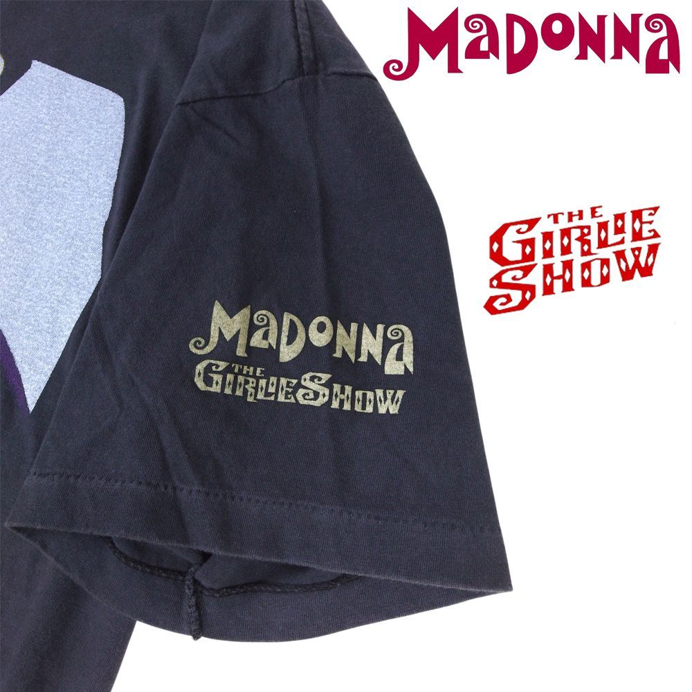 459 MADONNA マドンナ Tシャツ 美品 USA製 ブラック バンドT THE