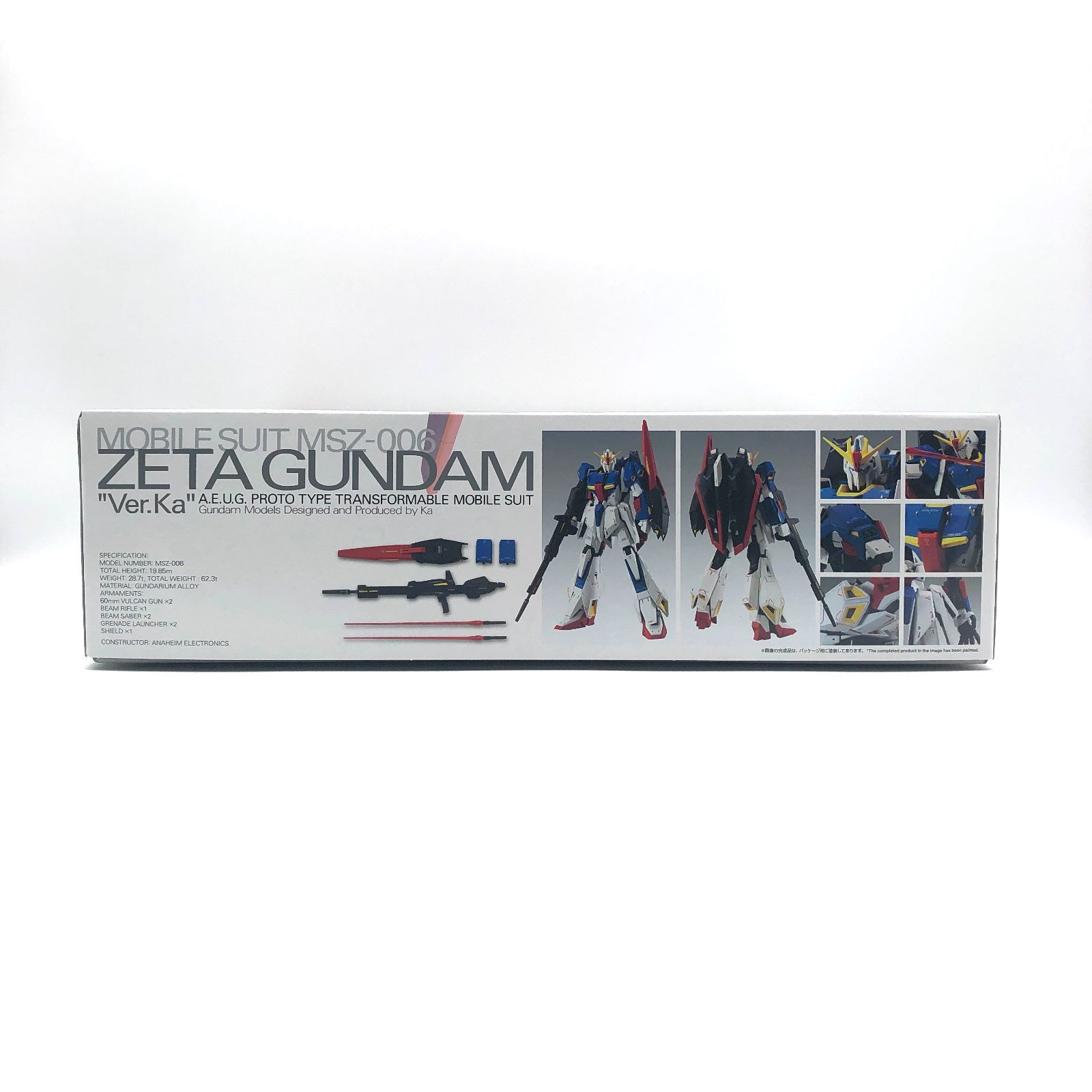 MG Zガンダム MSZ-006 ゼータガンダム Ver.Ka 未開封・未組立 訳あり