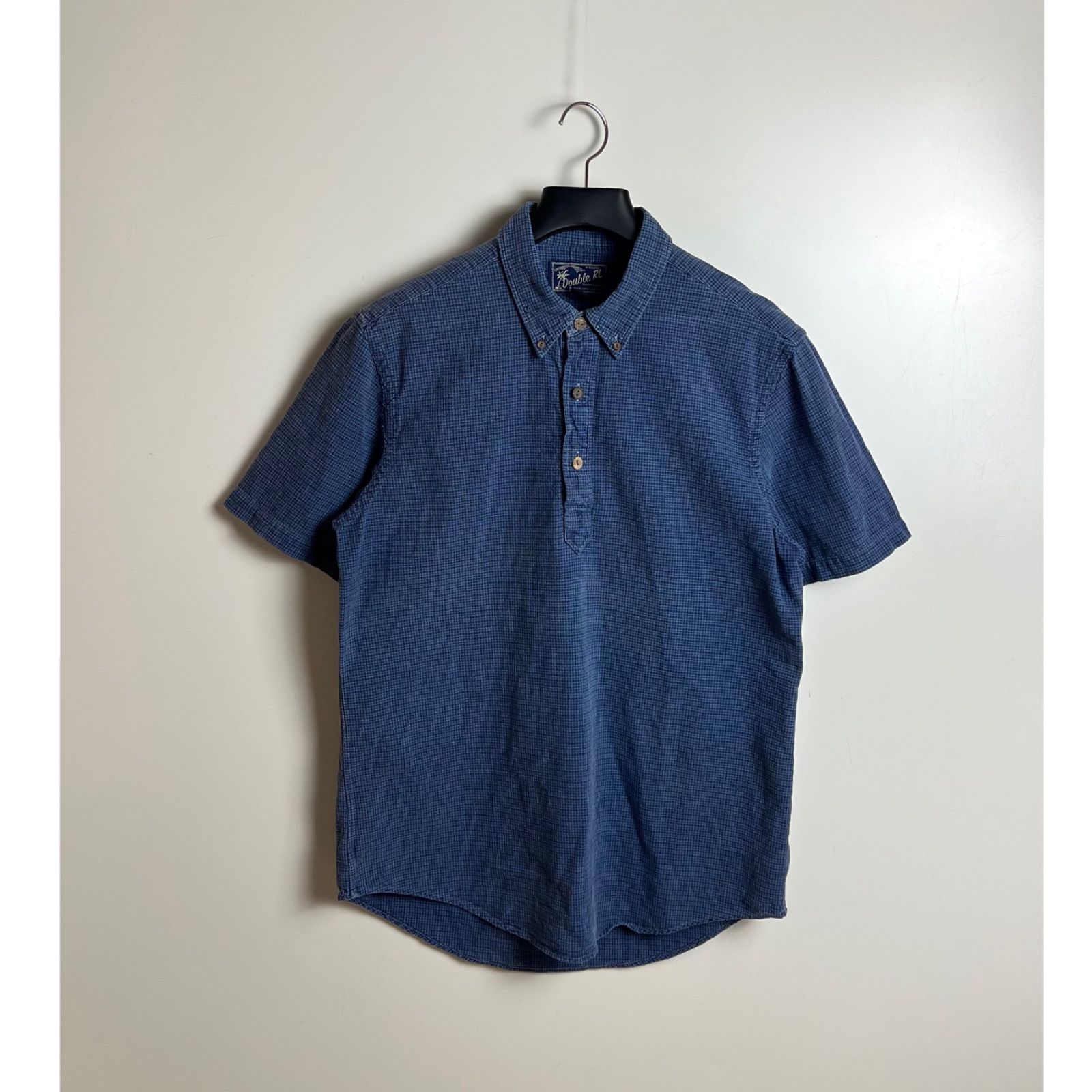RRL Ralph Lauren Indigo S/S shirts L ダブルアールエル ラルフ