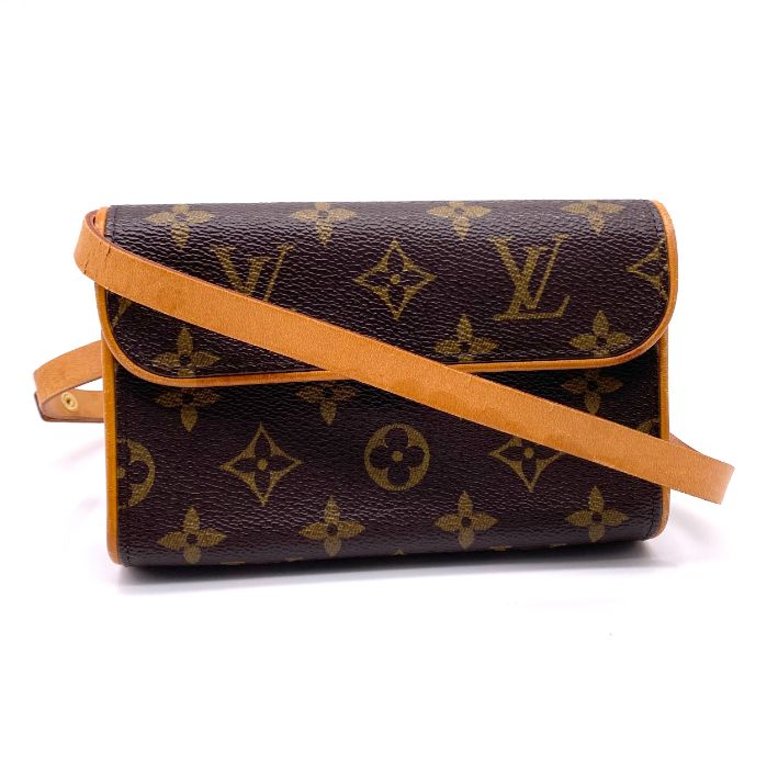 ルイ・ヴィトン ポシェット・ガンジュ 中古】良品 LOUIS VUITTON ルイ ヴィトン ポシェット ガンジュ レザー