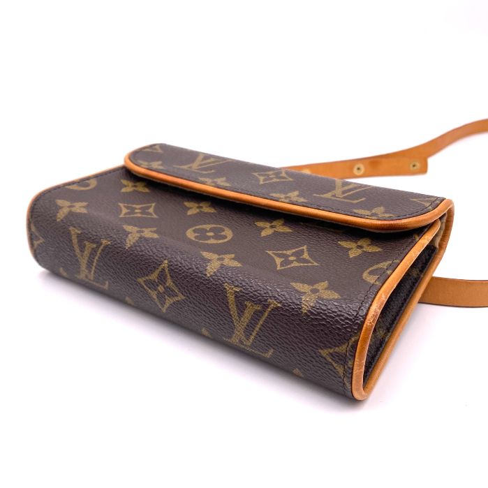 中古】良品 LOUIS VUITTON ルイ ヴィトン ポシェット ガンジュ レザー