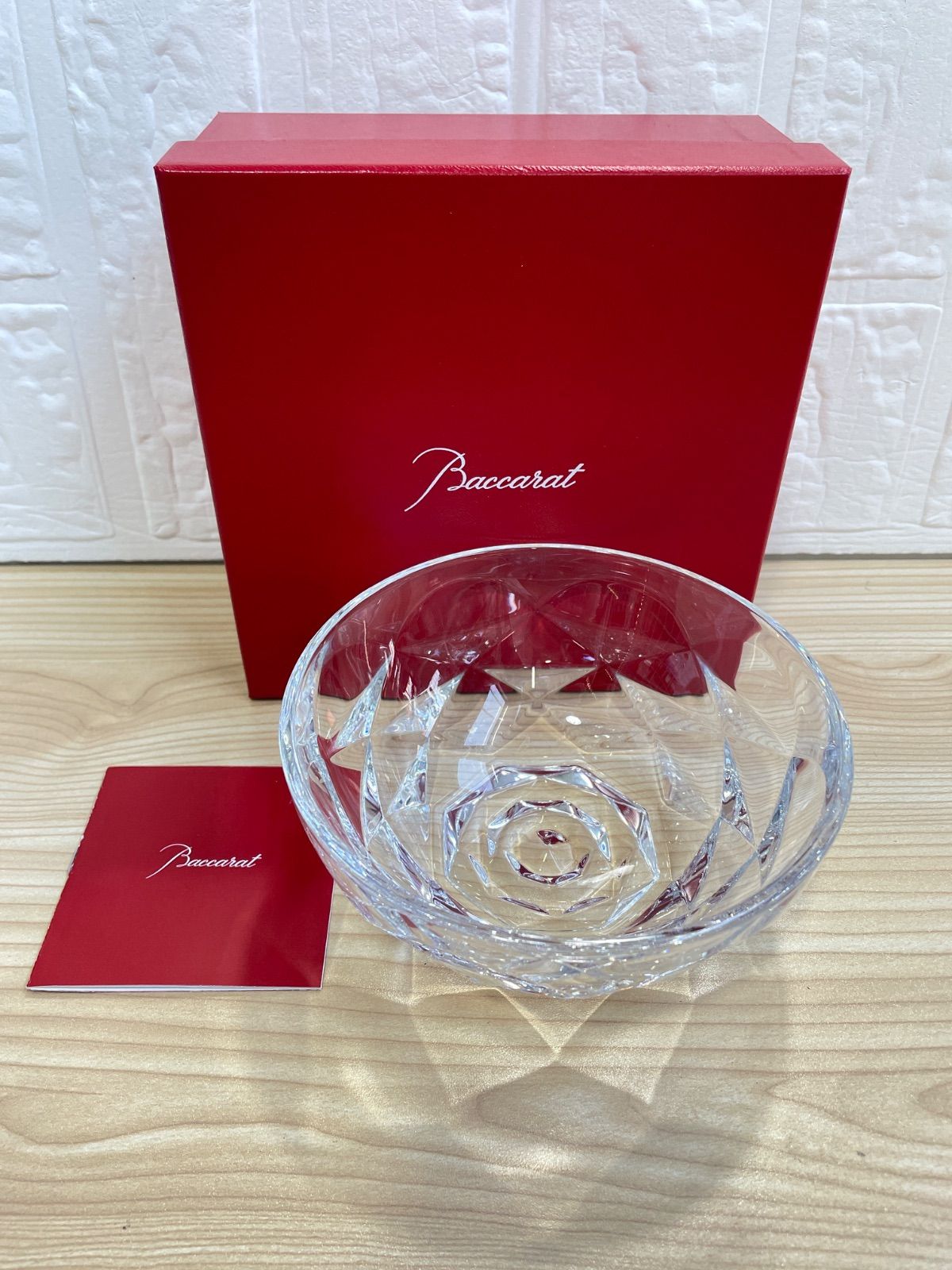 未使用品】Baccarat スウィングボウル バカラ 箱有 - メルカリ