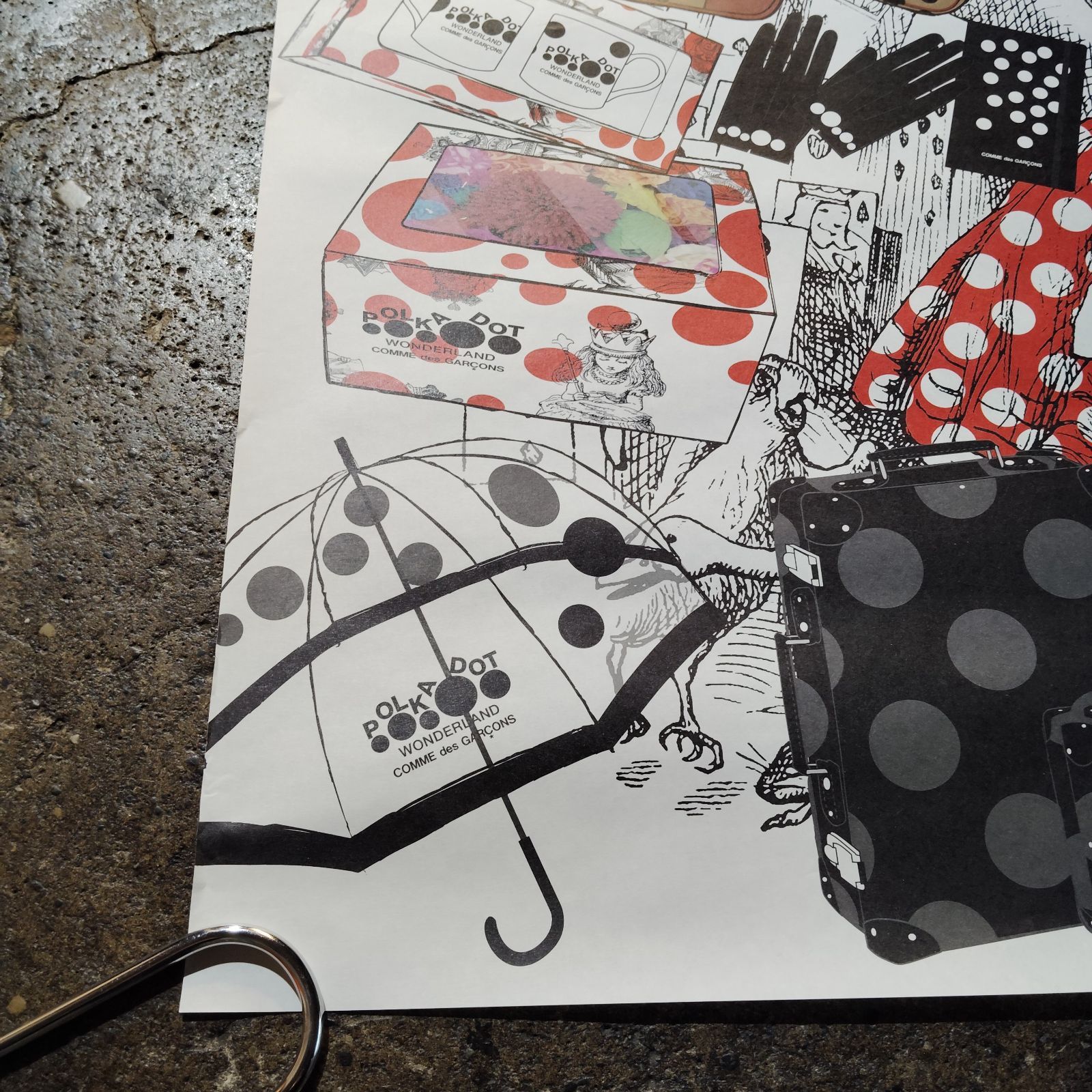 COMME des GARCONS 2013 Xmas POLKA DOT WONDERLAND ポスター
