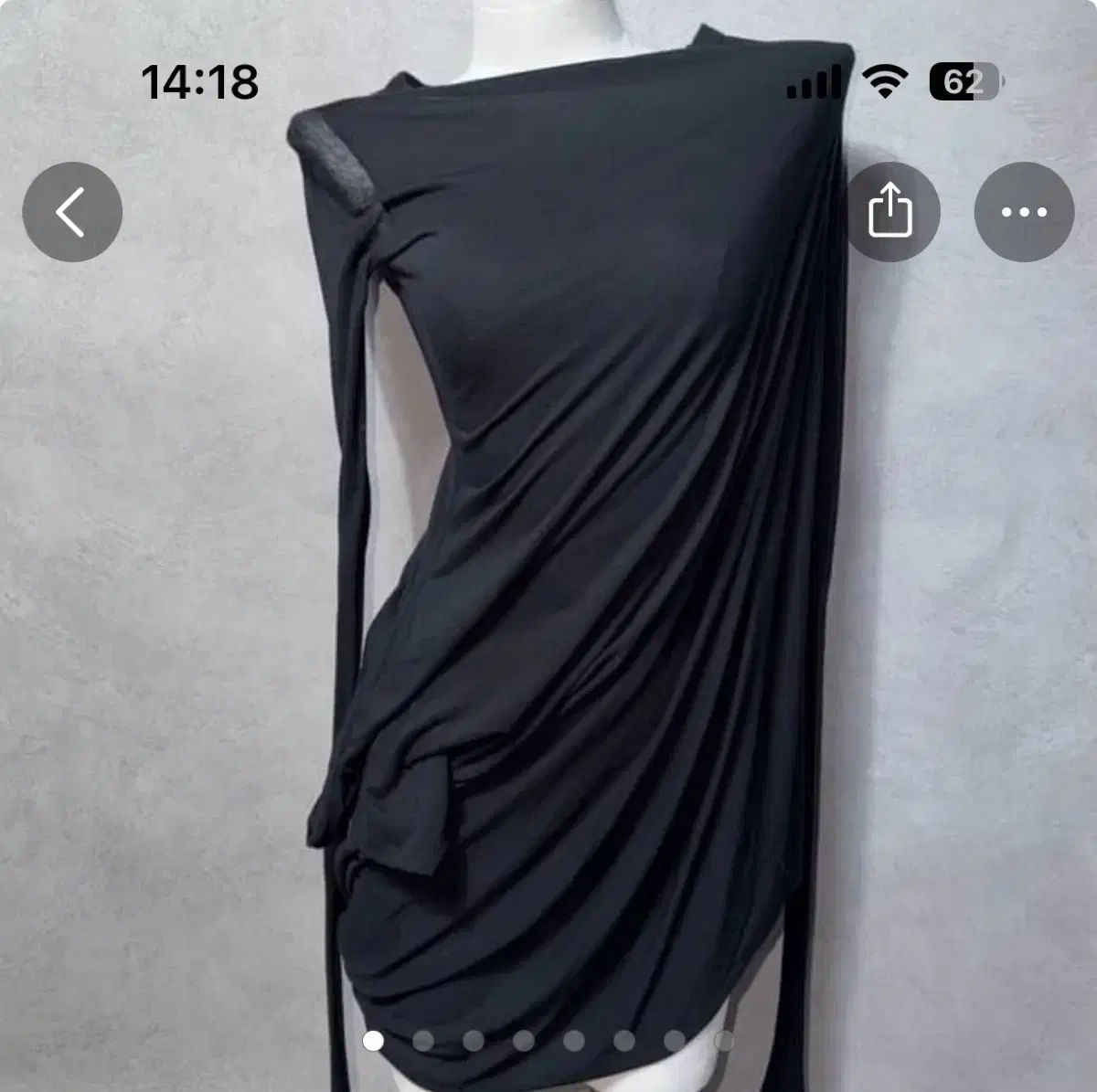 RICK OWENS リックオウエンス ドレープ ロングスリーブ - メルカリ