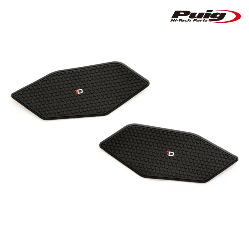 Puig 20095N SIDE TANK PADS [BLACK] YAMAHA YZF-R6 (08-16) プーチ サイドタンクパッド