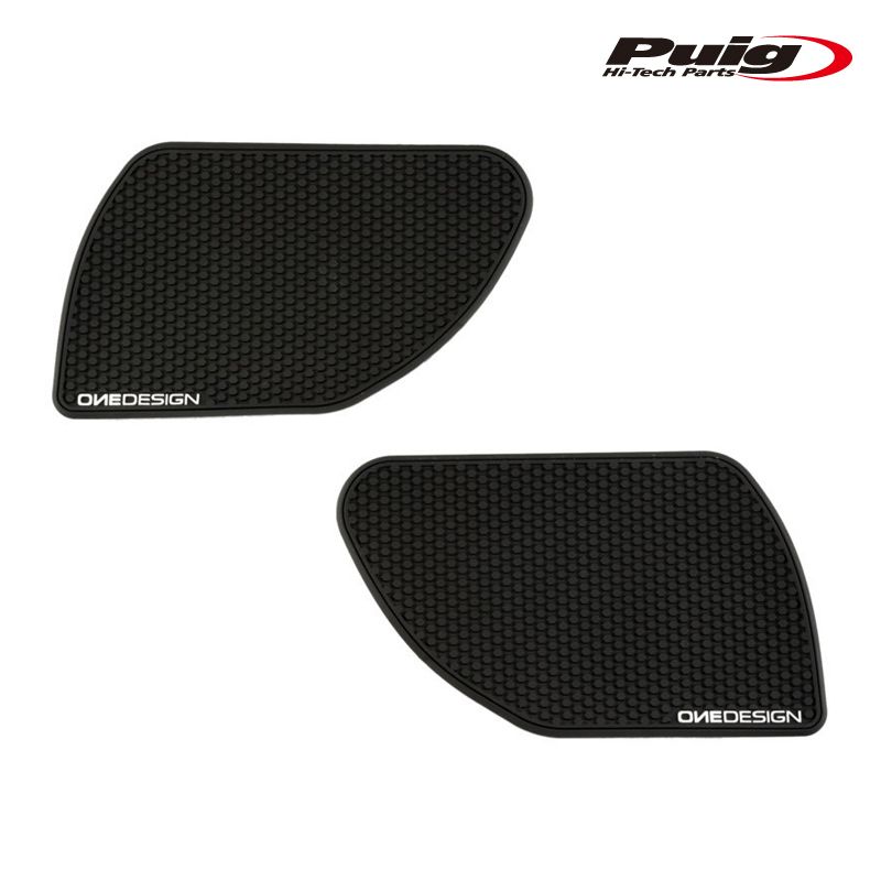 Puig 20082N SIDE TANK PADS [BLACK] SUZUKI DL1000 V-STROM (17-19) プーチ サイドタンクパッド