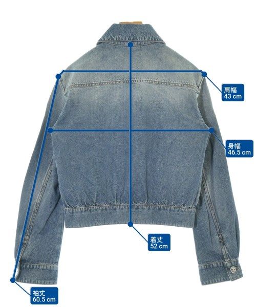 CHANEL デニムジャケット レディース 【古着】【中古】【送料無料