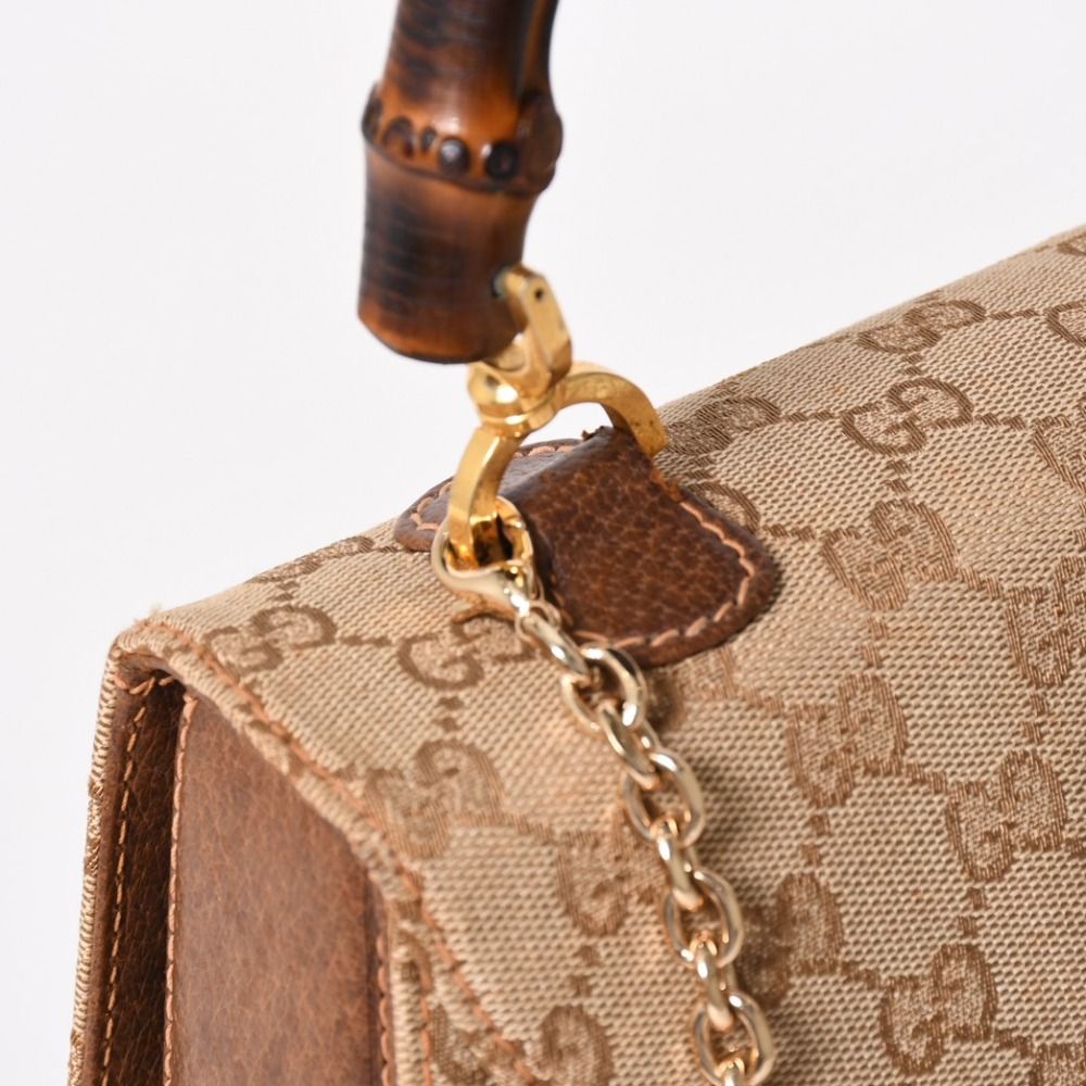 GUCCI グッチ バンブーハンドバッグ オールドグッチ ショルダーバッグ