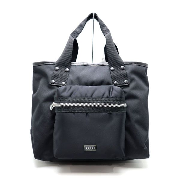 楠本質店/元住吉】新品 Sacai/サカイ Pocket Tote Bag Medium 25-0935S