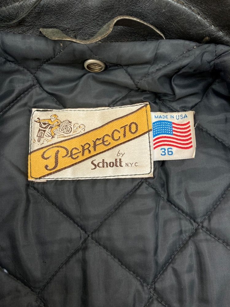 Schott Perfecto ダブルライダースジャケット 36 ブラック ショット SCHOTT PERFECTO Double Riders Jacket ダブル ライダース