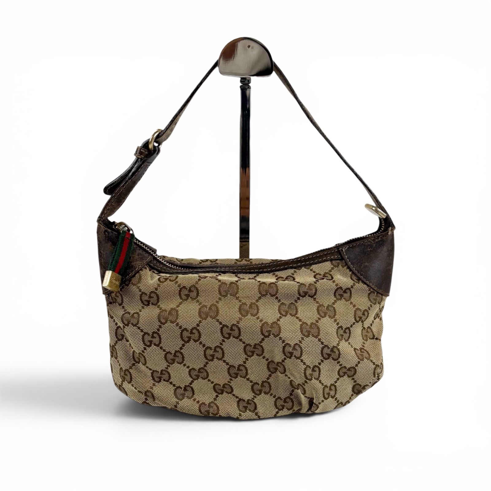 グッチ GUCCI シェリーライン GGキャンバス アクセサリーポーチ ワン