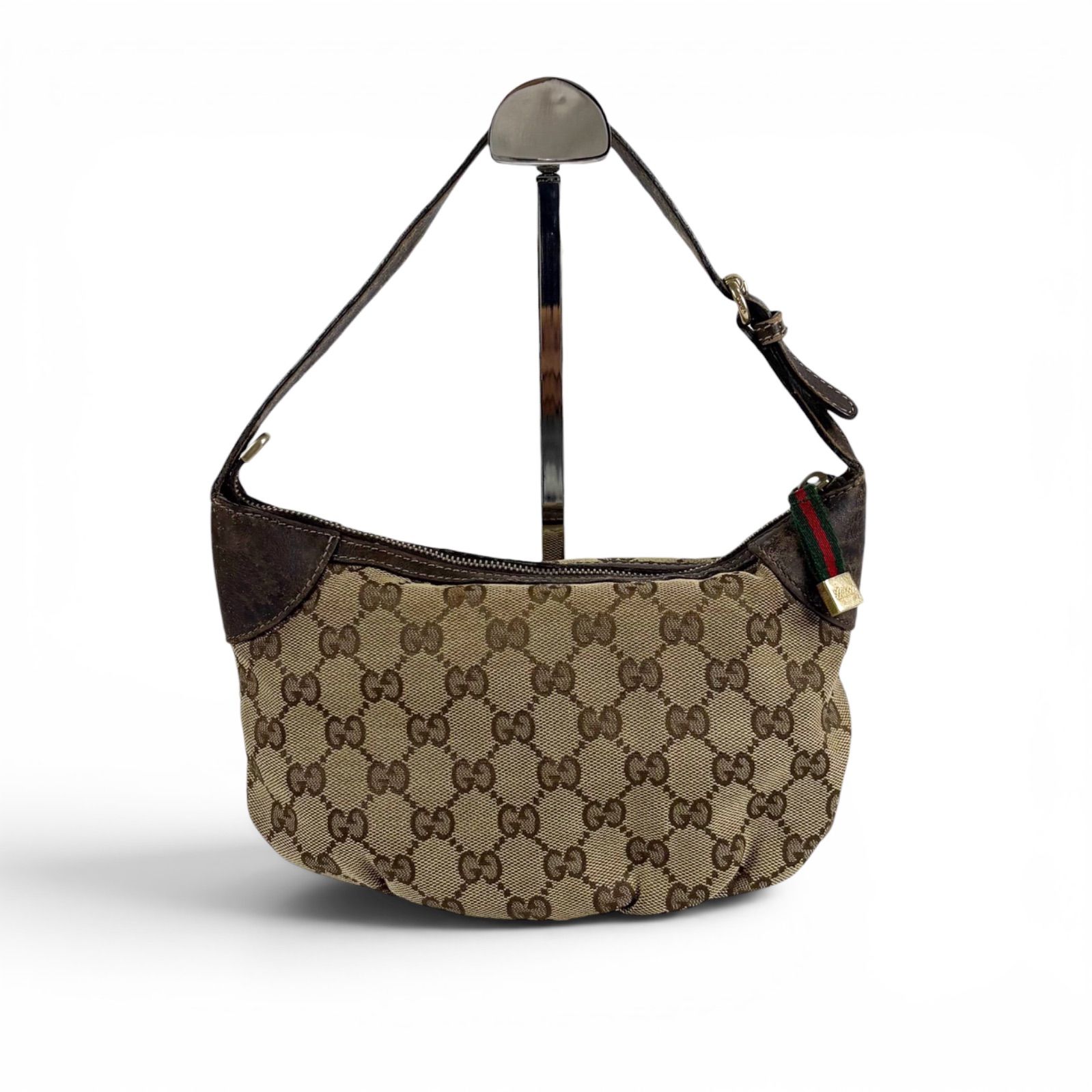 グッチ GUCCI シェリーライン GGキャンバス アクセサリーポーチ ワン