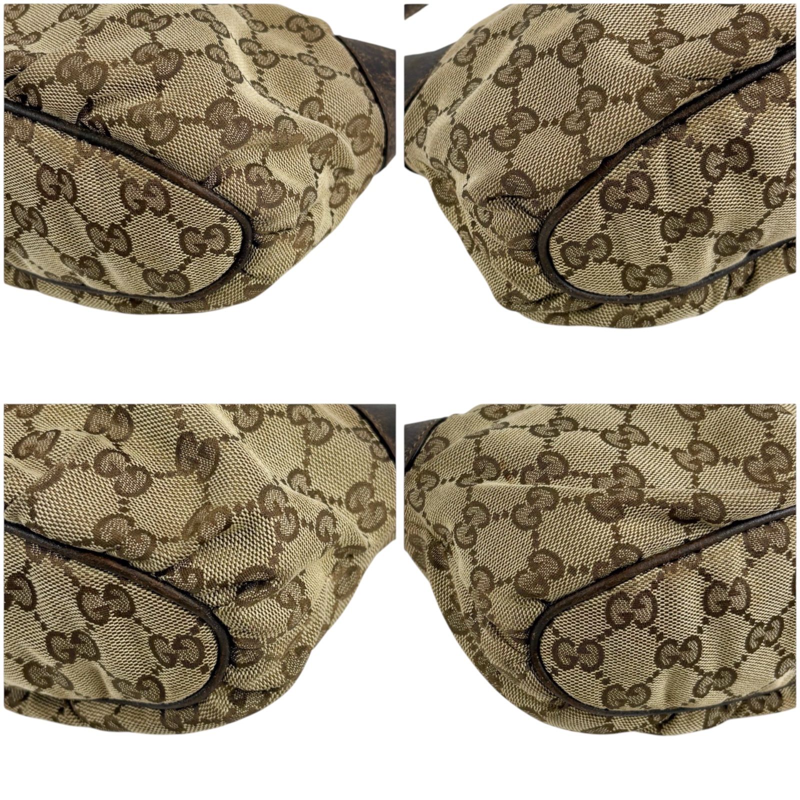 グッチ GUCCI シェリーライン GGキャンバス アクセサリーポーチ ワン