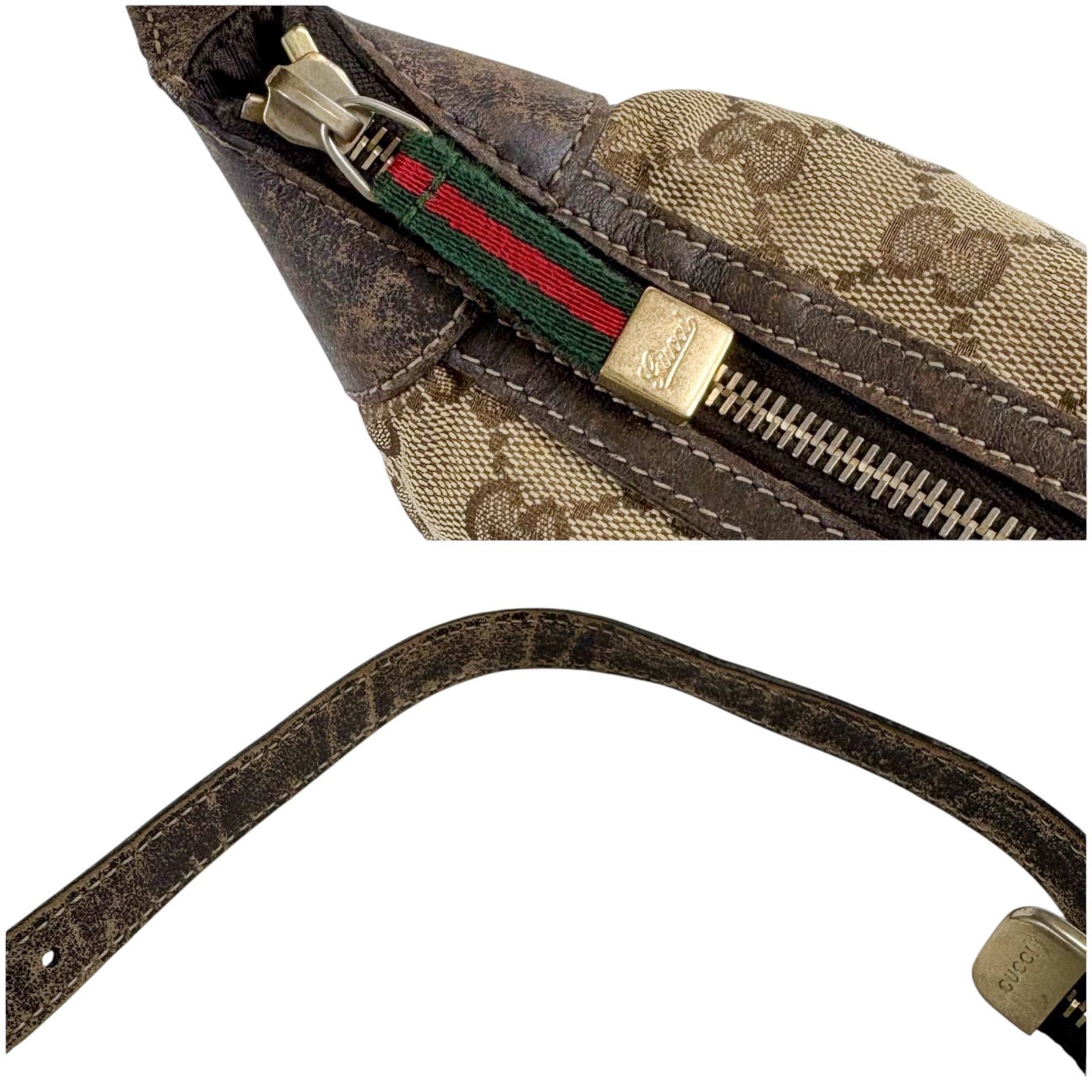 グッチ GUCCI シェリーライン GGキャンバス アクセサリーポーチ ワン