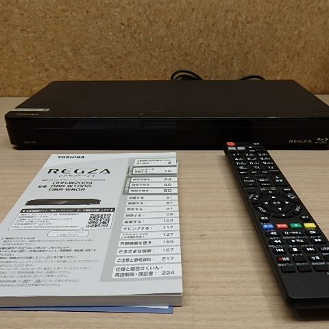 TOSHIBA REGZA ブルーレイレコーダー DBR-W1009 リモコン汎用 - メルカリ