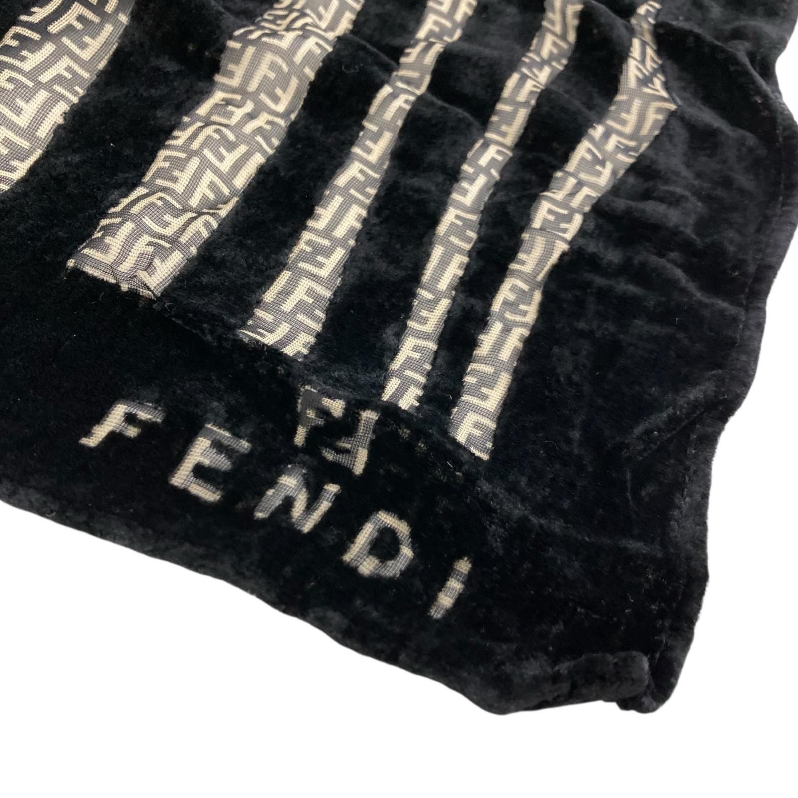 フェンディのベロアのスカーフ 186005 FENDI フェンディ スカーフ ストール ベロア素材 シースルー
