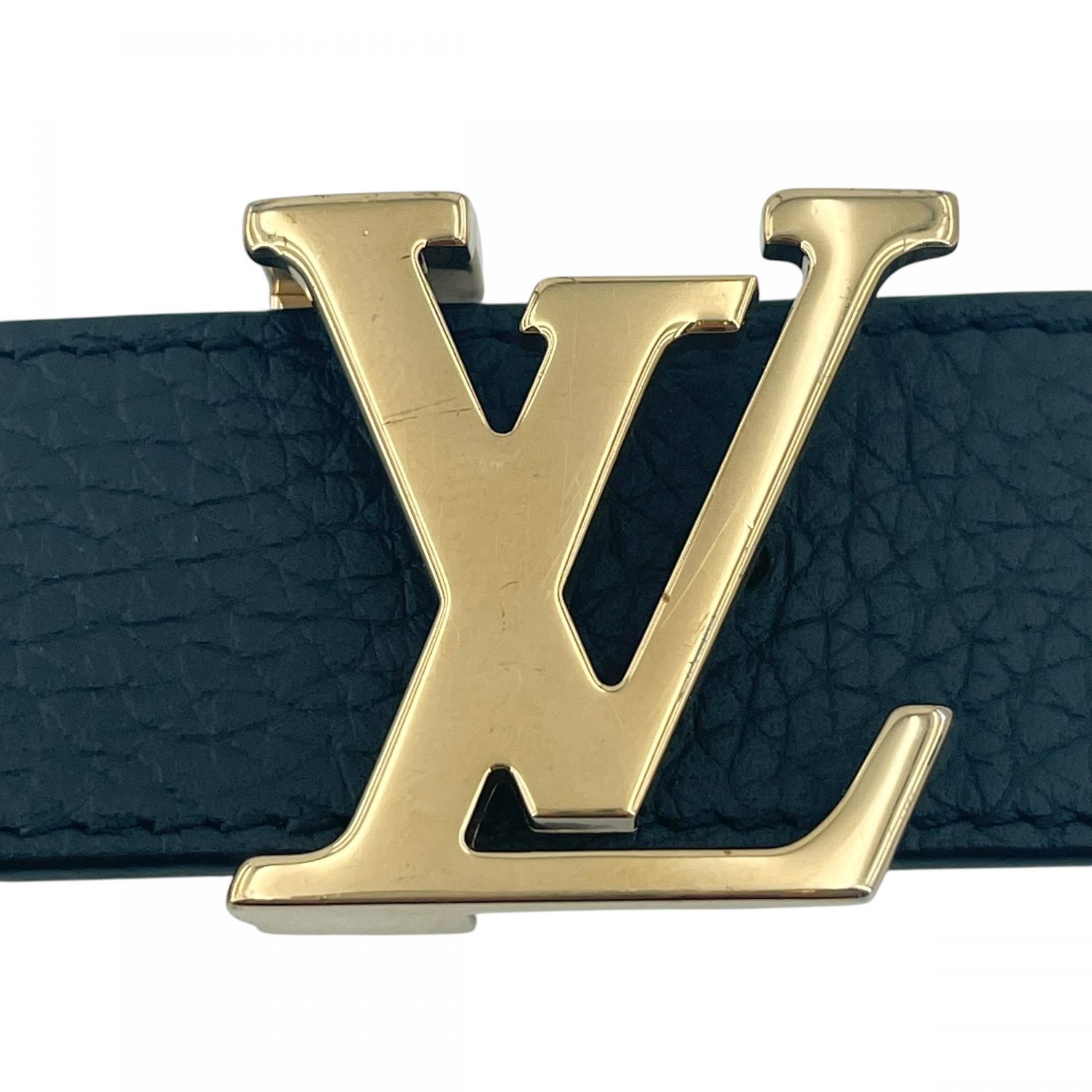中古】 LOUIS VUITTON ルイ・ヴィトン M9521X ベルト・イニシャル