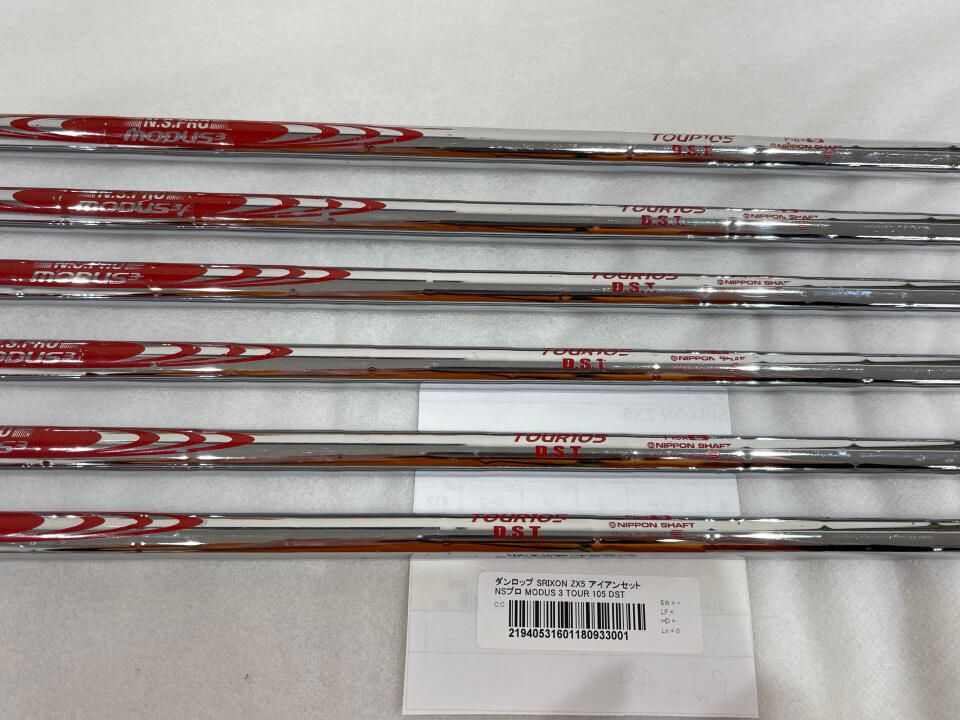 ダンロップ SRIXON ZX5 NSプロ MODUS 3 TOUR 105 DST Sフレックス