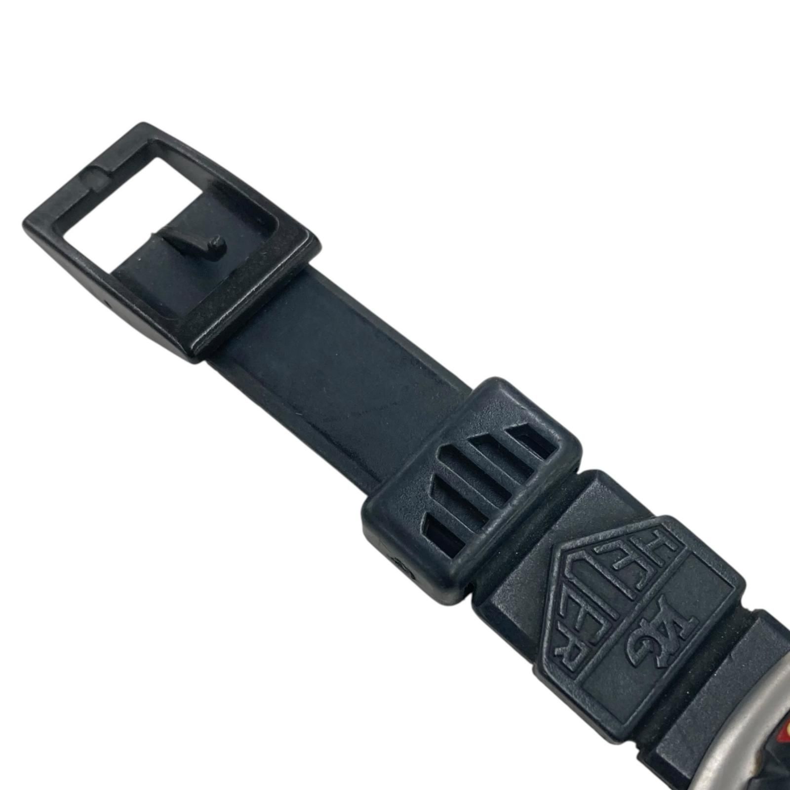 180404 現状品 TAG HEUER タグホイヤー 腕時計 WA1414 ブラック/レッド 