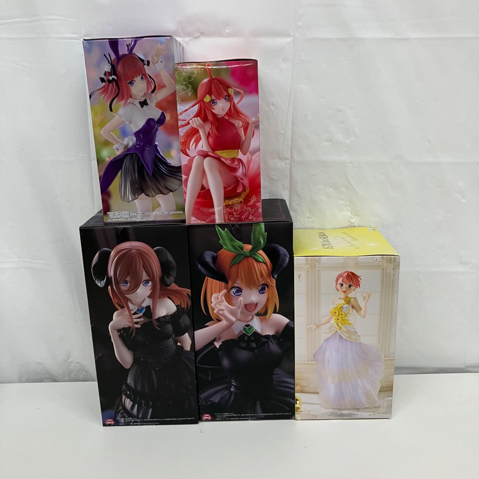 未開封 五等分の花嫁 まとめ売りフィギュア 5個セット LF6240 f107