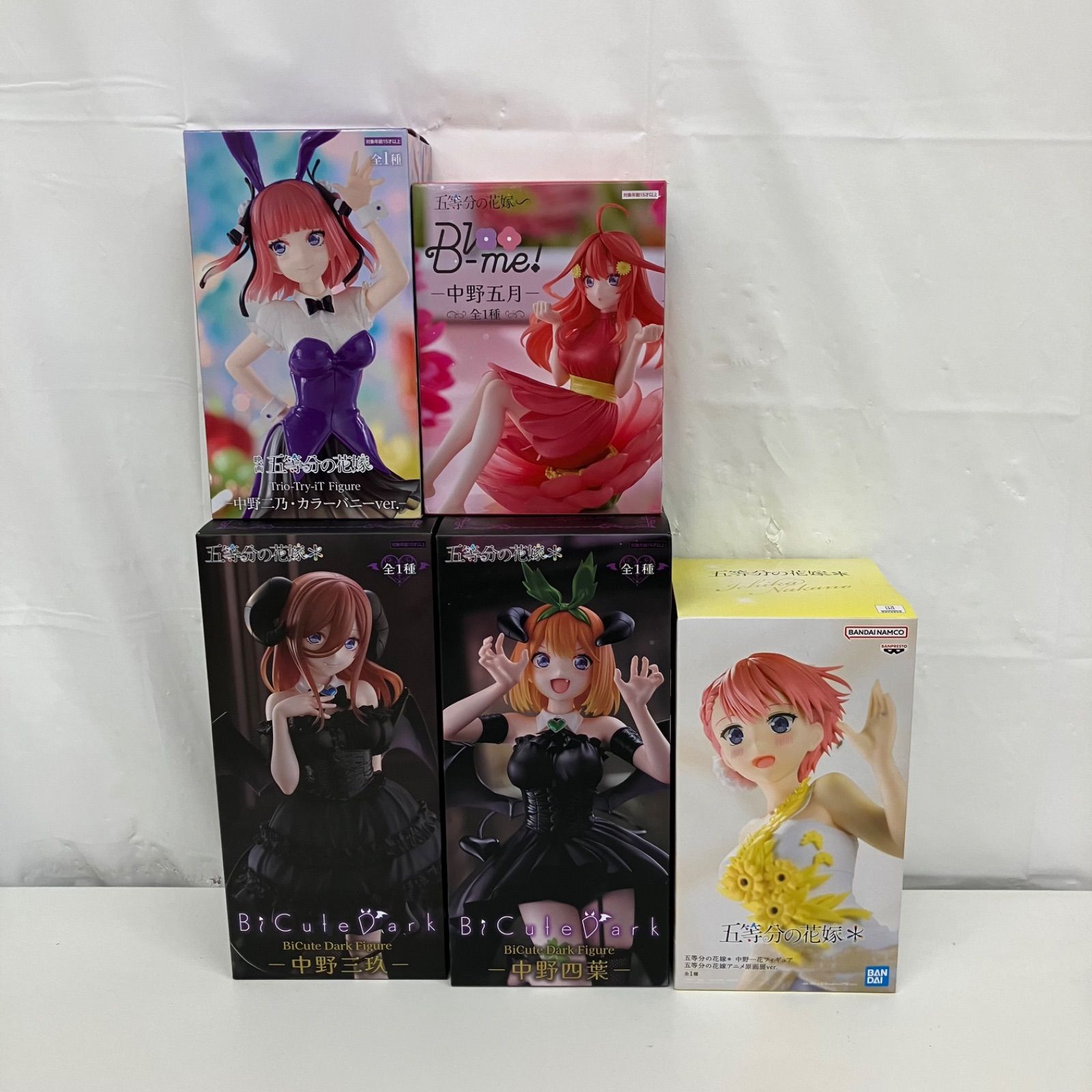 未開封 五等分の花嫁 まとめ売りフィギュア 5個セット LF6240 f107