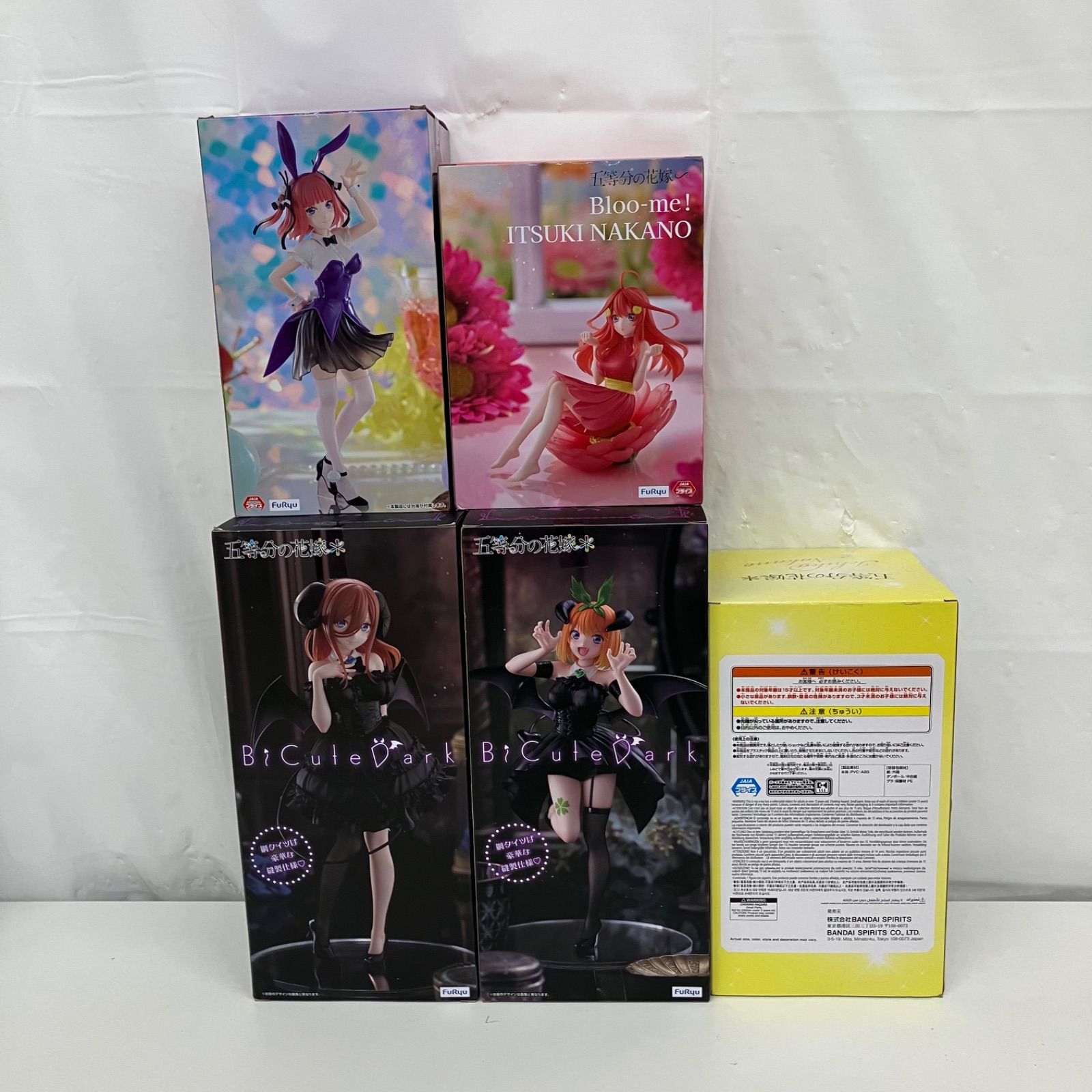 未開封 五等分の花嫁 まとめ売りフィギュア 5個セット LF6240 f107