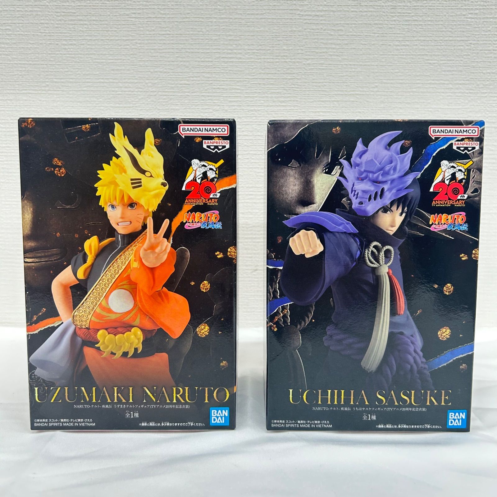 NARUTO 疾風伝 20周年記念 フィギュア 2体セット - メルカリ