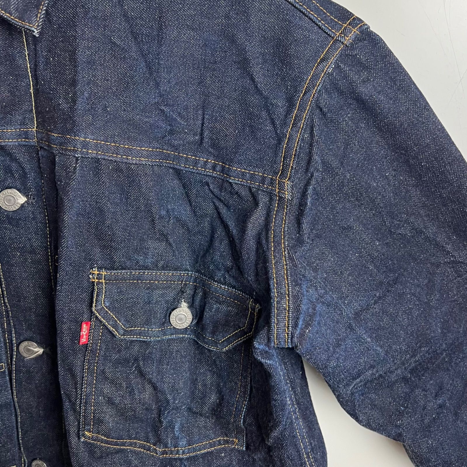 LEVI'S 1998 90s USA 555 Valencia vintage 507XX 2nd Denim Jacket 44