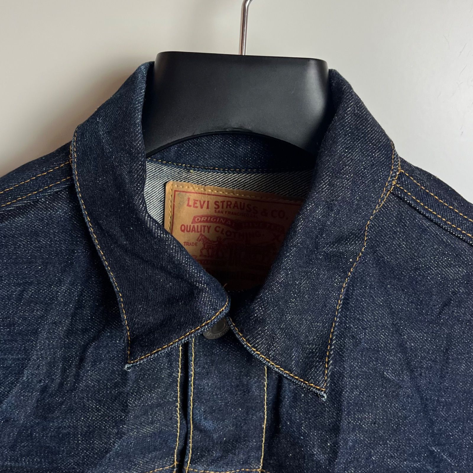 LEVI'S 507XX セカンド 90s バレンシア USA製 サイズ44 LEVI'S 1998 90s USA 555 Valencia vintage 507XX 2nd Denim Jacket 44