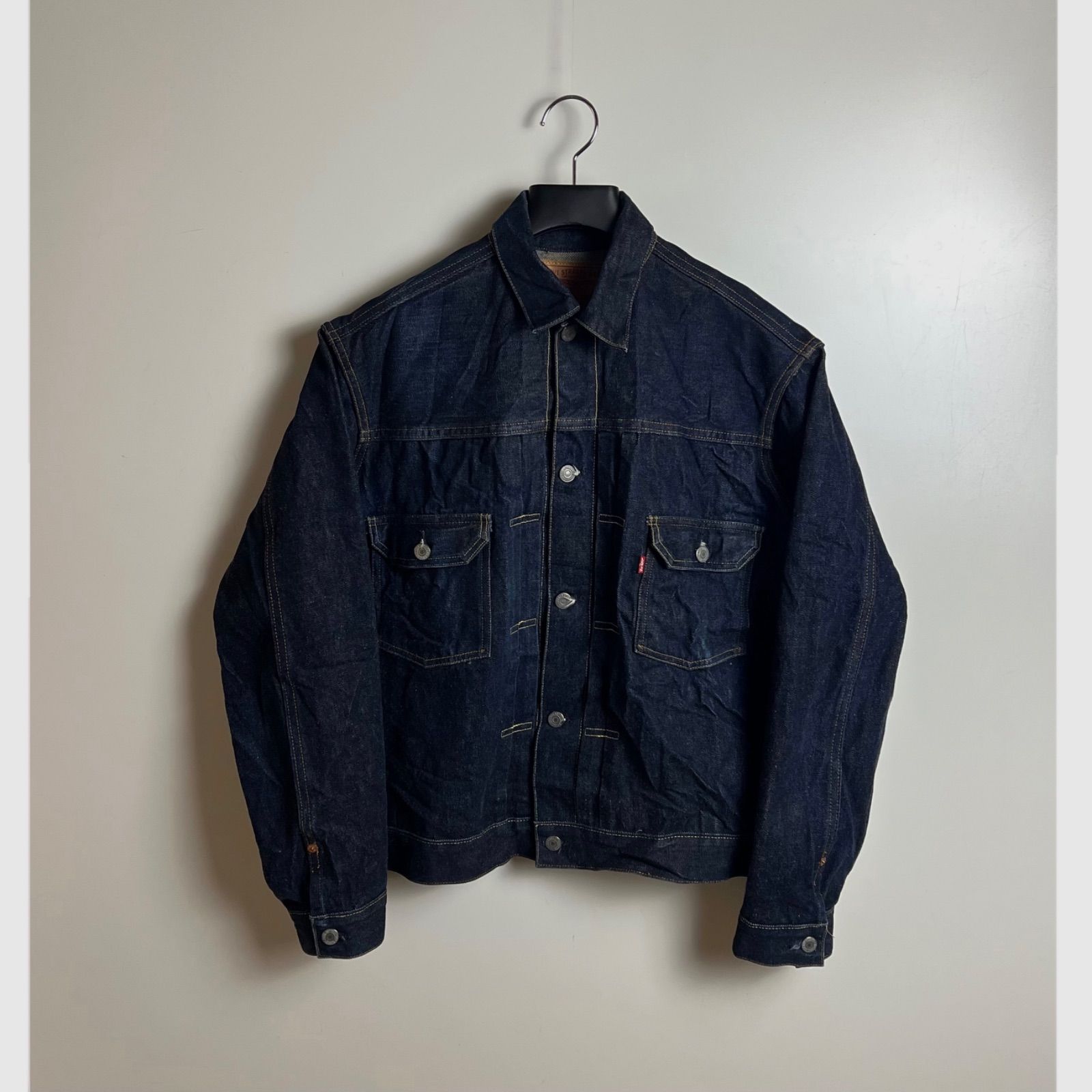 LEVI'S 1998 90s USA 555 Valencia vintage 507XX 2nd Denim Jacket 44